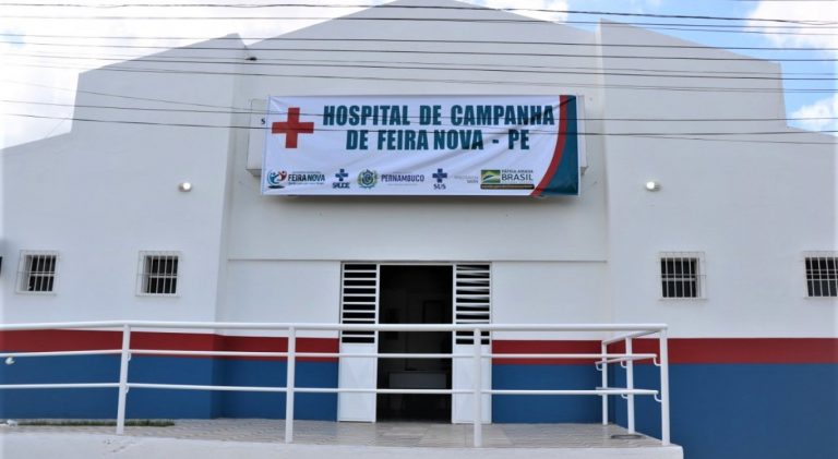 Coronavírus: Prefeitura de Feira Nova finaliza montagem de hospital de campanha