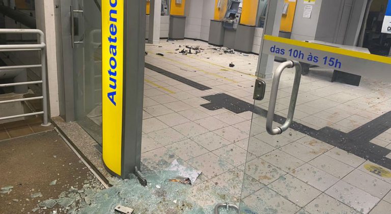 Grupo armado explode agências bancárias em Catende, na Mata Sul