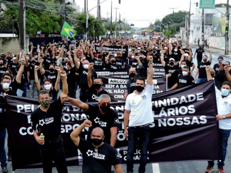Por melhorias, policiais civis farão passeata até o Palácio do Governo